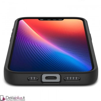 Spigen Liquid Air dėklas - juodas (Apple Iphone 16e/Iphone 17e) Spigen Liquid Air dėklas - juodas (Apple Iphone 16e/Iphone 17e)
